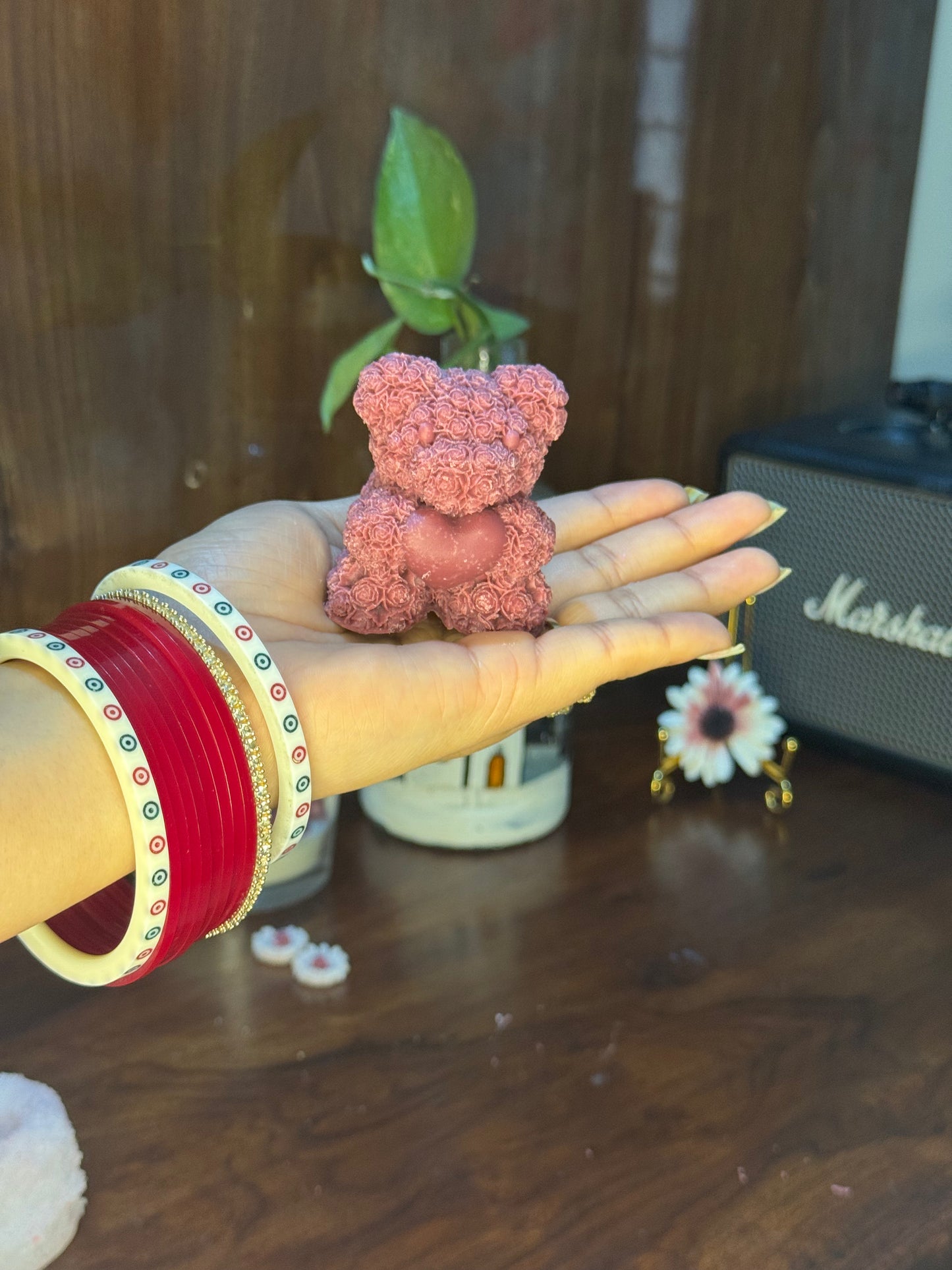Scented Teddy Shaped Candle