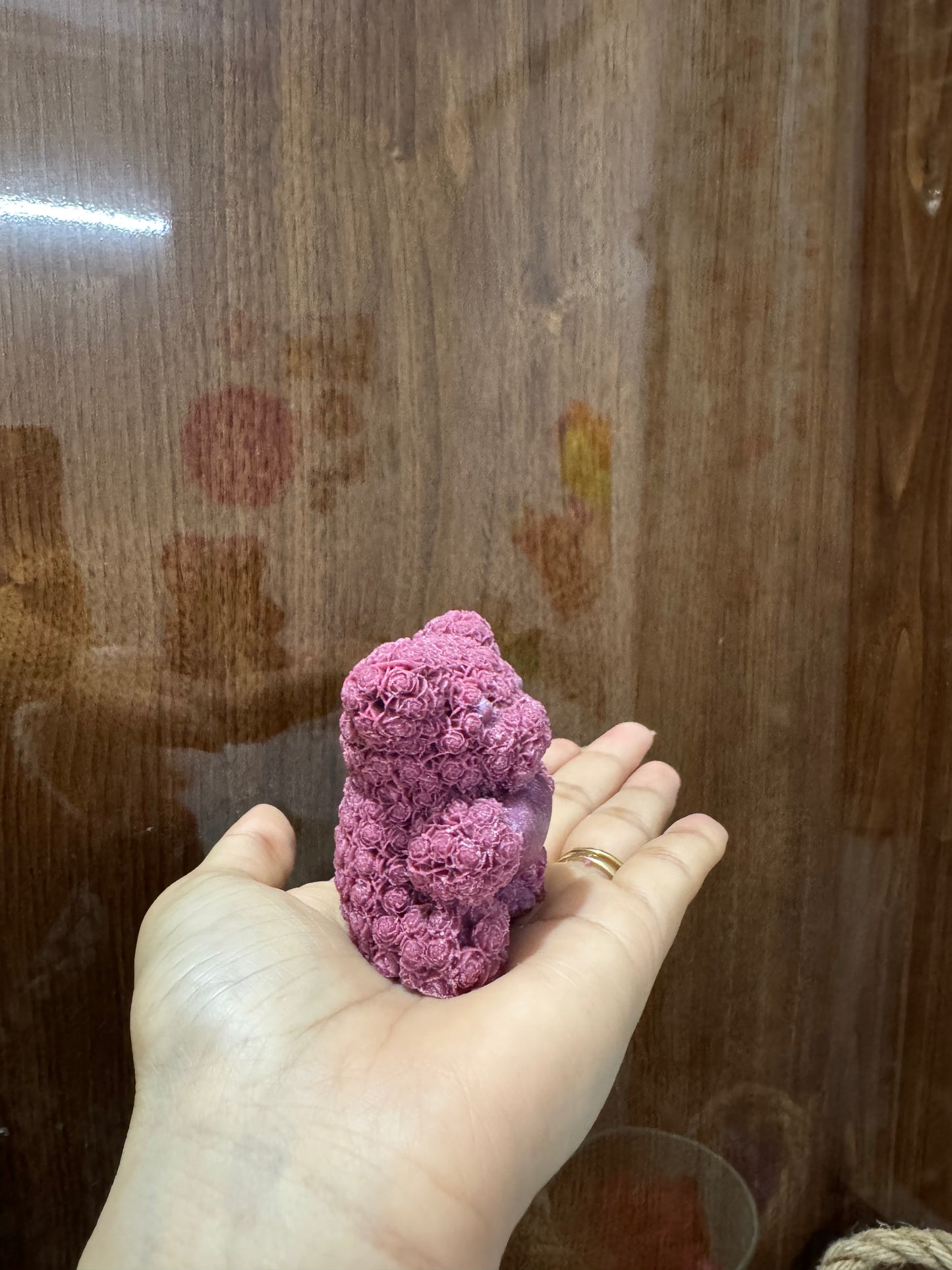 Scented Teddy Shaped Candle