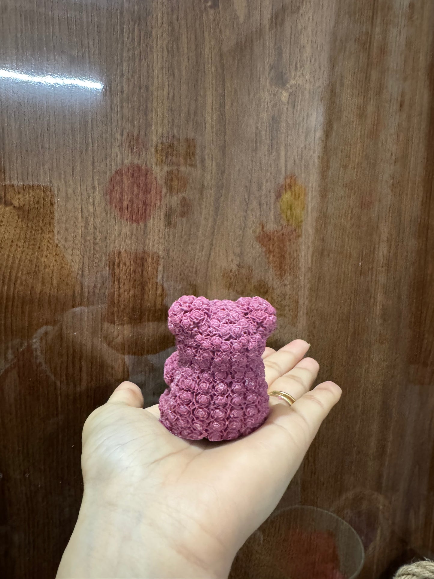 Scented Teddy Shaped Candle