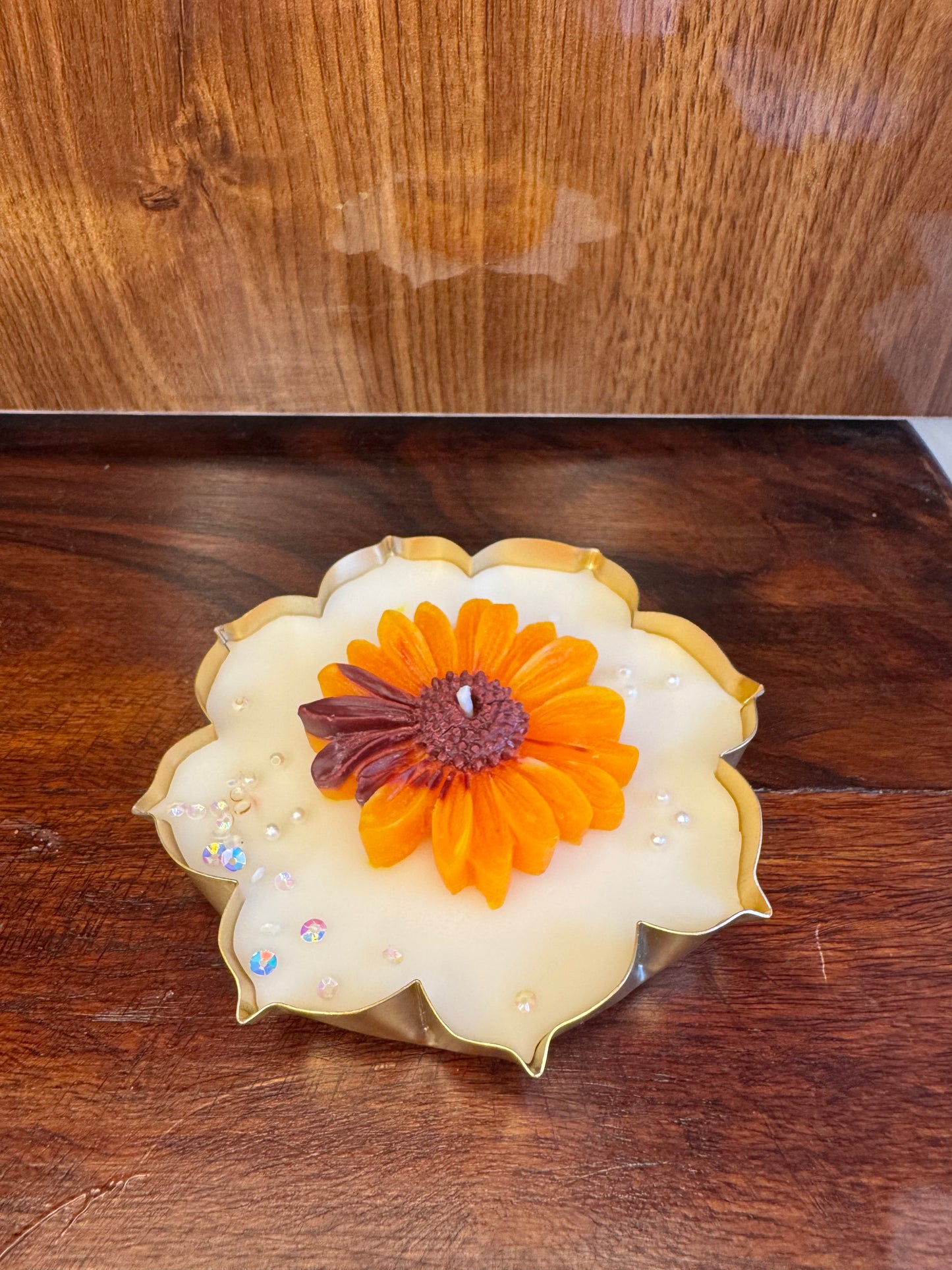 Lotus Urli Candle