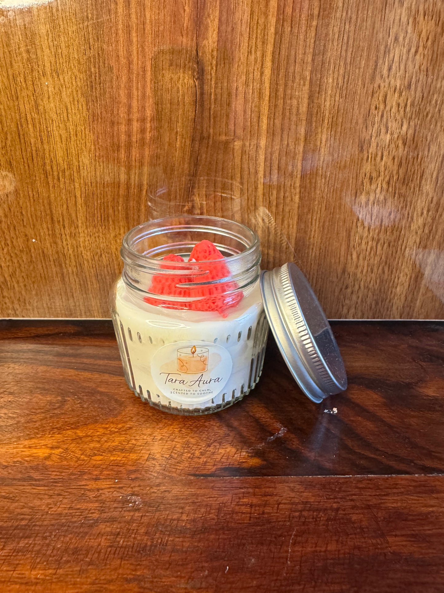 Strawberry Jar Candle