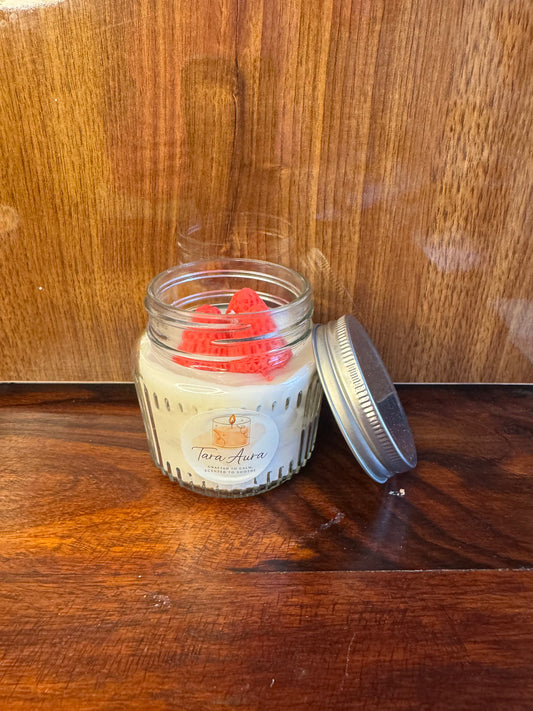 Strawberry Jar Candle